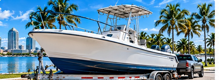 Boat removal service